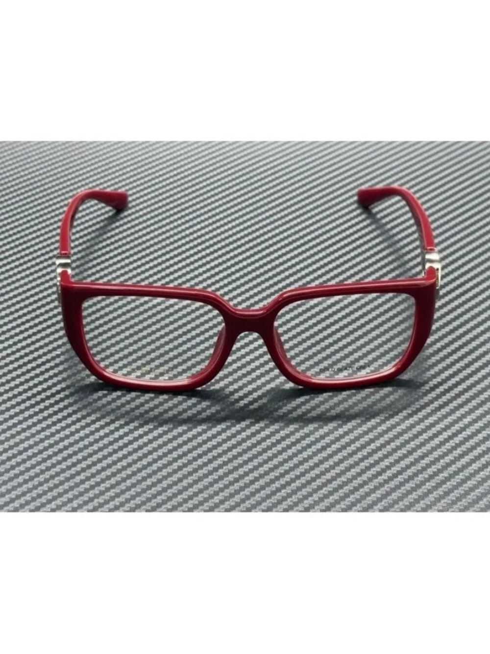 New Gucci Women Burgundy Eyeglasses 55-16-140